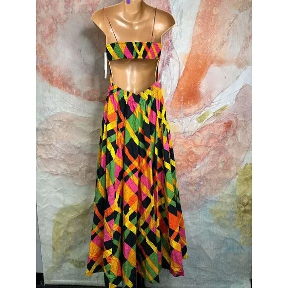 Anthropologie S/W/F Cutout Maxi Dress $399 - Picture 7 of 8